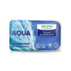 Sapun Solid AROMA Natural Element Aqua, 100 g, Sapun Solid, Sapun Solid AROMA, Sapun Solid Hidratant, Sapunuri Solide AROMA, Sapun Parfumat, Sapun pentru Ingrijirea Pielii, Sapunuri AROMA