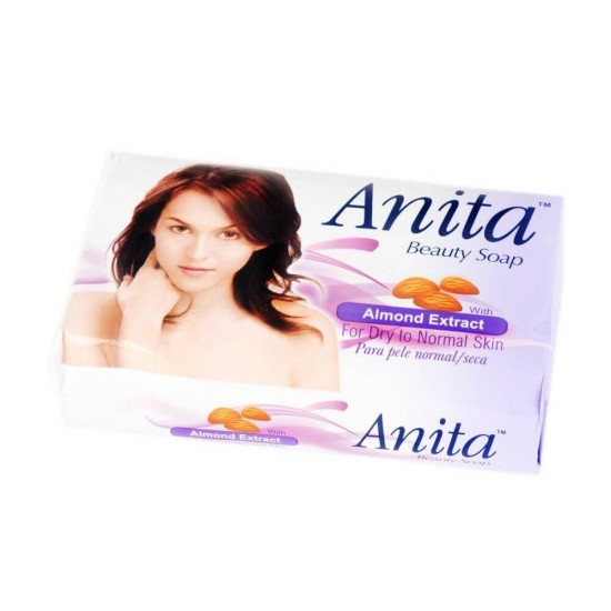 Sapun Solid Anita, Extract de Migdale, Greutate 125 g, Sapun Solid Crema Anita, Sapun Solid Anita, Sapun Solid cu Extracte Naturale, Sapun de Toaleta, Sapunuri Solide
