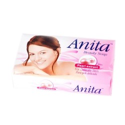 Sapun Solid Anita, Extract de Perle, Greutate 125 g, Sapun Solid Crema Anita, Sapun Solid Anita, Sapun Solid cu Extracte Naturale, Sapun de Toaleta, Sapunuri Solide