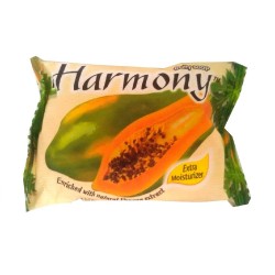 Sapun Solid Harmony, Parfum de Papaya, Greutate 75 g, Sapun Solid Crema Harmony, Sapun Solid Harmony, Sapun Solid cu Fructe, Sapun de Toaleta, Sapunuri Solide