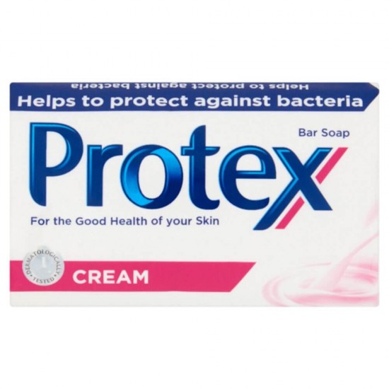 Sapun PROTEX Cream, 90 g, Protex Sapun Antibacterian, Sapunuri Hidratante Antibacteriene, Sapun Dezinfectant pentru Maini, Sapun Hidratant pentru Maini, Sapun Antibacterian Protex