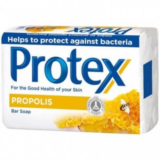 Sapun PROTEX Propolis, 90 g, Sapun Antibacterian cu Propolis, Sapunuri Solide Antibacteriene cu Propolis, Sapun Dezinfectant pentru Maini, Sapun Antibacterian pentru Maini, Sapun cu Extract de Propolis