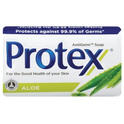 Sapun PROTEX Aloe, 90 g, Protex Sapun Antibacterian cu Aloe, Sapunuri Solide Antibacteriene cu Aloe Vera, Sapun Dezinfectant pentru Maini, Sapun Antibacterian pentru Maini, Sapun Antibacterian Protex