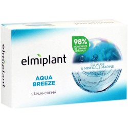Sapun Solid Elmiplant Aqua Breeze, 100 g, Parfum Marin, Sapunuri pentru Corp si Fata fara Parabeni, Elmiplant Sapunuri pentru Fata si Corp, Sapunuri Naturale pentru Fata si Corp, Elmiplant Sapunuri Crema cu Minerale, Sapunuri Solide Elmiplant