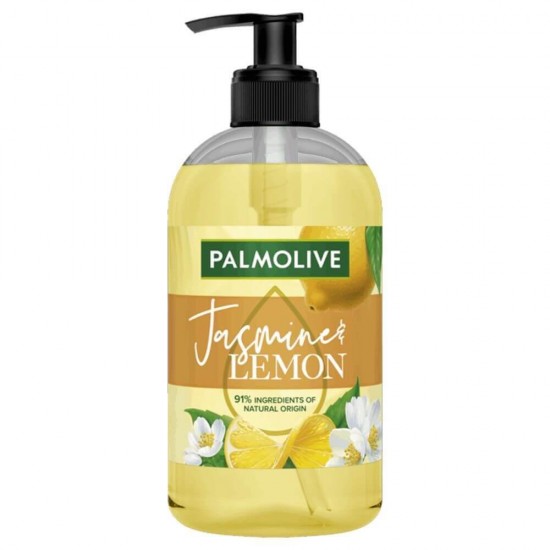 Sapun Lichid Palmolive Botanical Dreams Jasmine&Lime, 500 ml, Iasomie/Lamaie Verde, Sapun Lichid pentru Maini, Sapunuri Lichide cu Extracte Naturale, Sapun Lichid Piele Sensibila, Sapun Lichid Palmolive, Sapun Crema Lichid Palmolive