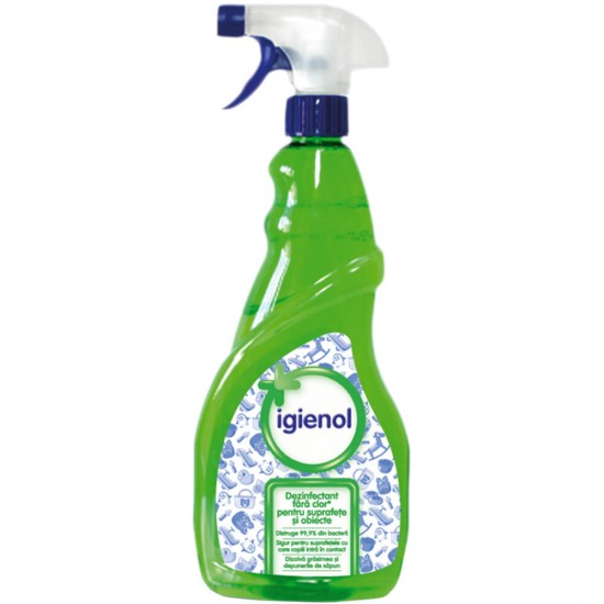Dezinfectant fara Clor Igienol, 750 ml, Parfum der Mar, Dezinfectant pentru Diferite Suprafete, Dezinfectant Igienol, Dezinfectant fara Clor, Dezinfectant Suprafete Igienol, Dezinfectant Igienol Suprafete, Igienol Dezinfectant Baie