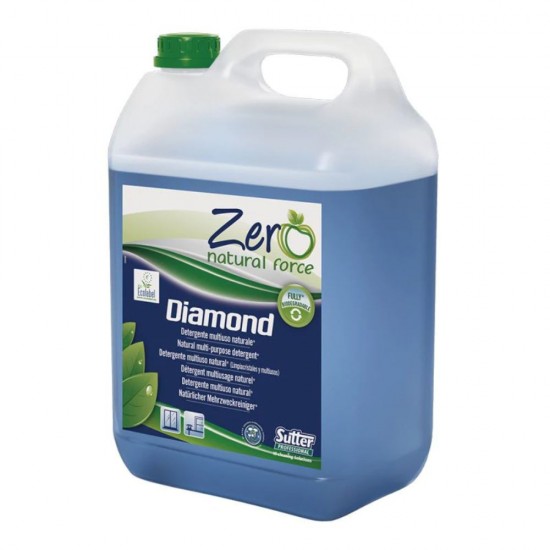 Degresant Universal Natural 5 L, Diamond Amber, pentru pentru Sticla si Oglinzi, Curatenie Sticla si Oglinzi, Curatenie Casa, Solutie pentru Curatare