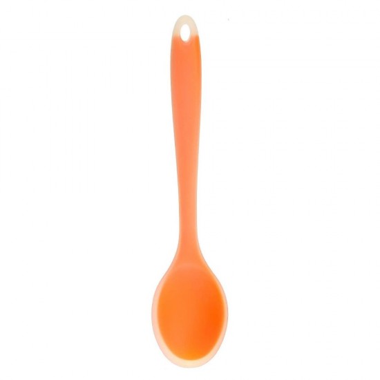 Lingura din Silicon pentru Gatit, Portocalie, Lingura Gatit, Lingura din Silicon, Lingura pentru Bucatarie, Ustensile pentru Bucatarie, Lingura de Bucatarie, Linguri pentru Gatit, Ustensile pentru Gatit