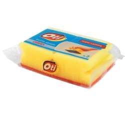 Set 2 Bureti cu Canelura OTI Super Clean, 90x70x45 mm, Culoare Galbena, Spuma Poliuretanica si Fibra Abraziva, Burete cu Spuma si Fibra Abraziva, Bureti cu Canelura pentru Vase, Burete Menaj, Burete cu Canelura, Bureti de Vase Set 2 Bureti cu Canelura OTI Super Clean, 90x70x45 mm, Culoare Galbena, Spuma Poliuretanica si Fibra Abraziva, Burete cu Spuma si Fibra Abraziva, Bureti cu Canelura pentru Vase, Burete Menaj, Burete cu Canelura, Bureti de Vase