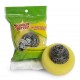 Burete Metalic Premium SCOTCH BRITE Tip Spira cu Protectie, Galben, Burete Metalic Scotch Brite, Burete Metalic Spirala, Burete Scotch-Brite pentru Vase, Burete de Vase, Bureti pentru Vase, Bureti Metalici Spirala Spalatoare Metalica pentru Vase