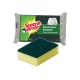 Burete Standard Practic SCOTCH BRITE, Dimensiuni 11.2x6.7x2.5 cm, Spuma Poliuretanica si Fibra Abraziva, Culoare Galbena, Burete Vase, Burete Bucatarie, Bureti de Vase, Bureti Clasici de Vase, Burete Vase Scotch-Brite, Bureti Vase Scotch-Brite