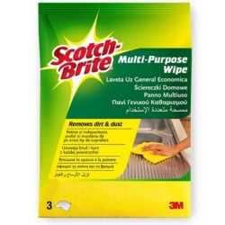 Lavete Uz General Economice SCOTCH BRITE, 20.5x19x3 cm, 3 Buc/Set, Diverse Culori, Lavete Scotch Brite, Lavete Universale Scotch Brite, Lavete pentru Curatenie, Lavete Menaj, Lavete pentru Bucatarie, Lavete pentru Vase, Laveta Universala