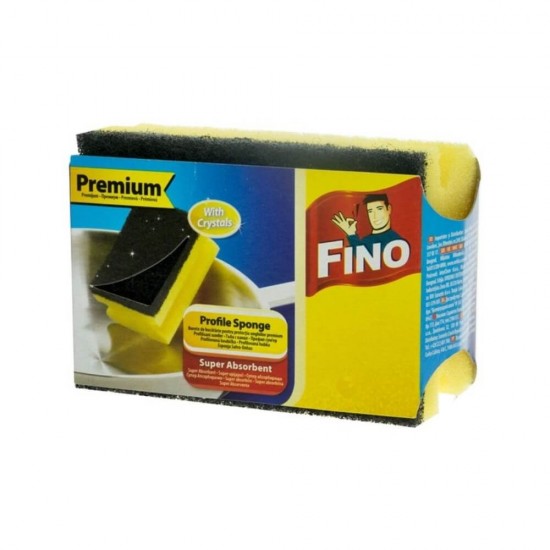 Burete pentru Vase, Fino, Premium, Culoare Galben, Burete de Vase Fino, Fino Premium Burete de Vase, Burete de Bucatarie Fino, Burete de Bucatarie Premium