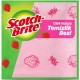 Set 2 Lavete Uz General SCOTCH BRITE, 37x40 cm, Parfum de Capsuni, Roz, Lavete din Microfibra, Set Lavete, Laveta Universala, Lavete Universale, Lavete pentru Curatenie, Lavete Menaj, Lavete pentru Bucatarie, Lavete pentru Vase, Laveta Universala