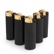 Brichete Reincarcabile Atomic, 50 Buc/Set, Negru/Auriu, Brichete, Brichete Reincarcabile, Set Brichete, Brichete de Aprins Aragazul, Brichete Bucatarie, Brichete pentru Aprins Carbuni, Brichete pentru Aprinderea Lumanarilor, Bricheta de Buzunar