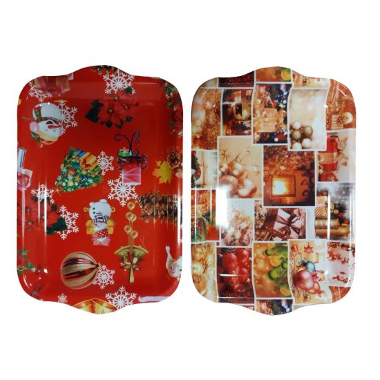 Tavita din Plastic, 25x35 cm, Diverse Modele de Craciun, Tava Plastic, Tavita Plastic, Tava din Plastic, Tavi Plastic, Tavite Plastic, Tavi din Plastic, Tavite din Plastic, Tavita Prajituri, Tava Prajituri, Tava Craciun, Tavita Craciun