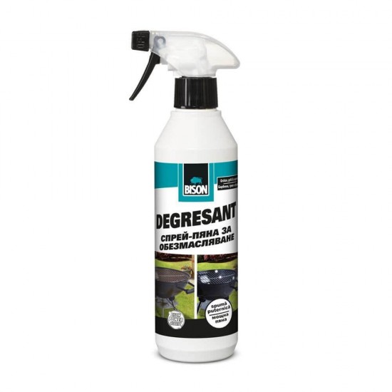 Solutie Curatat Gratar Bison, 500 ml, Spray, Degresant cu Pulverizator Solutie pentru Curatarea Gratarului, Solutii de Curatat Gratare, Solutie de Curatat Grill, Solutie de Curatat Cuptoare, Solutie de Curatat Aragaz, Solutie de Curatat Arsuri
