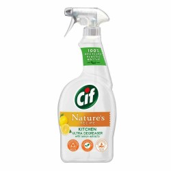 Spray Solutie pentru Bucatarie CIF Nature's Recipe, Cantitate 750 ml,  Parfum de Lamaie,  Solutie Degresanta pentru Bucatarie, Detergent Spray Degresant,Solutie Curatat  cu Pulverizator, Spray Curatare pentru Bucatarie,  Solutii si Produse de Curatenie Spray Solutie pentru Bucatarie CIF Nature's Recipe, Cantitate 750 ml,  Parfum de Lamaie,  Solutie Degresanta pentru Bucatarie, Detergent Spray Degresant,Solutie Curatat  cu Pulverizator, Spray Curatare pentru Bucatarie,  Solutii si Produse de Curatenie