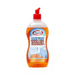 Detergent Pahare si Cristal Misavan, 500ml, Detergent Lichid pentru Vase, Detergent Pahare cu Parfum, Detergent Vase Calitativ,