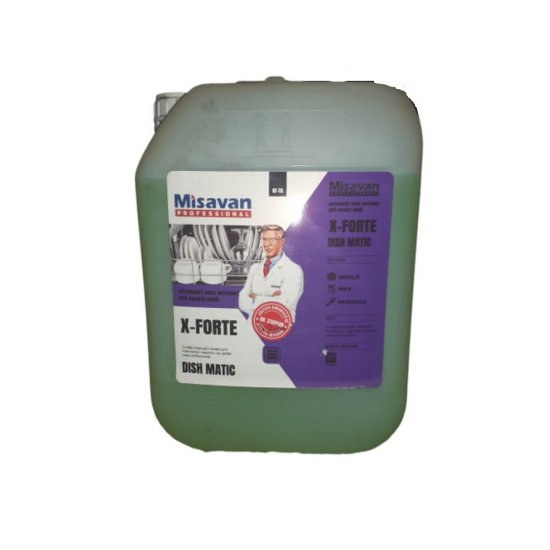 Detergent Lichid Misavan X-Forte Dish Matic 10L, pentru Masina de Spalat Vase, Detergent Masina de Spalat Vase, Detergent Vase, Detergent Masina de Spalat Vase Misavan, Detergent Misavan, Detergent Misavan Dish Matic