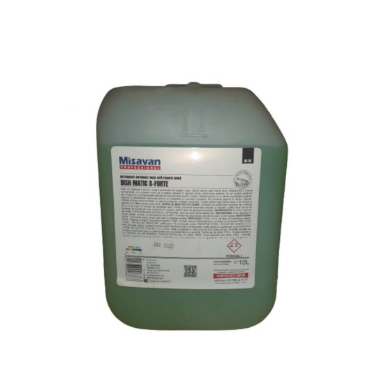 Detergent Lichid Misavan X-Forte Dish Matic 10L, pentru Masina de Spalat Vase, Detergent Masina de Spalat Vase, Detergent Vase, Detergent Masina de Spalat Vase Misavan, Detergent Misavan, Detergent Misavan Dish Matic