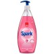 SANO Spark Detergent Lichid pentru Vase, 1 L, Parfum Flori de Migdale, pentru Piele Sensibila, Detergent Vase pentru Maini Sensibile, Detergent Vase cu Pompita, Detergenti Lichizi pentru Vase, Detergent de Vase cu Balsam