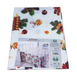 Fata de Masa DAFIN, 140x90 cm, Ornamente Craciun, Fata de Masa Decorativa Craciun, Fete de Mese pentru Craciun, Fata de Masa cu Modele de Craciun, Fata de Masa cu Modele Decorative Craciun, Fete de Mese pentru Sarbatori Craciun, Fata de Masa Craciun