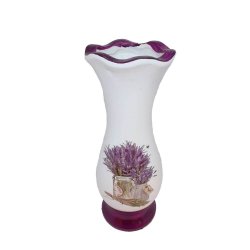 Vaza Ceramica, Model Lavanda, 29 cm Inaltime, Forma de Ulcior cu Picior, Alb si Mov, Vaza pentru Flori, Vaza Ceramica pentru Flori, Vaza Flori, Vaza Mare, Vaza Inalta, Vaza Ulcior cu Picior, Vaza Forma Ulcior, Vaza cu Model Imprimat Vaza Ceramica, Model Lavanda, 29 cm Inaltime, Forma de Ulcior cu Picior, Alb si Mov, Vaza pentru Flori, Vaza Ceramica pentru Flori, Vaza Flori, Vaza Mare, Vaza Inalta, Vaza Ulcior cu Picior, Vaza Forma Ulcior, Vaza cu Model Imprimat