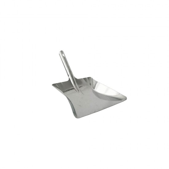 Faras Metalic Zincat Zorex, 24x23 cm, Lungime Maner 15 cm, Farase pentru Exterior, Farase din Metal cu Maner, Farase Simple din Metal, Faras Metalic, Farase Metalice pentru Menaj, Faras pentru Curte si Gradina,Farase pentru Uz Casnic