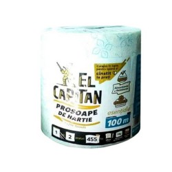Prosop Hartie EL CAPITAN, 2 Straturi, 1 Buc/Set, 455 Foi/Rola, Celuloza Pura, Rola Servetele Hartie, Prosoape Hartie si Servetele, Prosoape Unica Folosinta