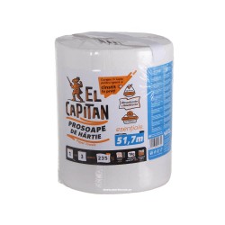 Prosop Hartie EL CAPITAN, 3 Straturi, 1 Buc/Set, 235 Foi/Rola, Celuloza Pura, Rola Servetele Hartie, Prosoape Hartie si Servetele, Prosoape Unica Folosinta