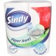 Prosop Hartie Sindy 2 Straturi, 2 Buc/Set, 50 Foi/Rola, Celuloza Pura, Rola Servetele Hartie, Prosoape Hartie si Servetele, Prosoape Unica Folosinta