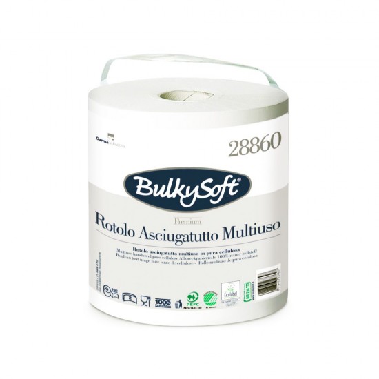 Rola 500 de Prosoape de Hartie BulkySoft Premium, 2 Straturi, Prosoape de Hartie in Rola, Prosoape Hartie, Hartie de Bucatarie, Rola de Prosoape Hartie, Rola Hartie de Bucatarie, Rola Servetele de Hartie, Rola Hartie 