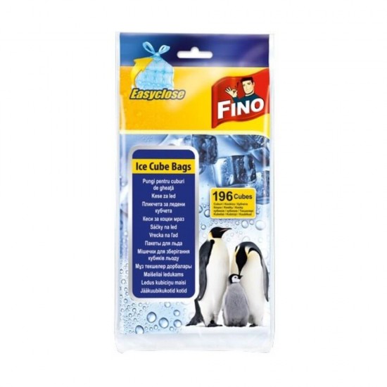 Pungi pentru Gheata Fino, 196 Cuburi, Pungi Cuburi de Gheata Fino, Pungi Fino pentru Cuburi de Geata, Pungi Fino pentru Gheata, Punga pentru Cuburi de Gheata, Fino Ice Cube Bags
