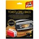 Pungi Fino Toast & Grill, 2 Buc/Set, Reutilizabile, Anti Lipire, Pungi pentru Toast si Grill Reutilizabile, Pungi Reutilizabile pentru Grill si Toast, Pungi Toast and Grill Anti Lipire, Pungi pentru Gratar, Pungi pentru Prajitorul de Paini