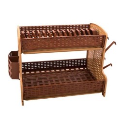 Scurgator Vase, 41.5x29x10.5, Polipropilena, Culoare Maro, Suporturi de Plastic pentru Depozitarea Vaselor, Scurgator de Vase din Plastic, Picurator pentru Vase, Scurgatoare pentru Vase, Suport pentru Vase din Plastic, Suport de Plastic pentru Vase Scurgator Vase, 41.5x29x10.5, Polipropilena, Culoare Maro, Suporturi de Plastic pentru Depozitarea Vaselor, Scurgator de Vase din Plastic, Picurator pentru Vase, Scurgatoare pentru Vase, Suport pentru Vase din Plastic, Suport de Plastic pentru Vase