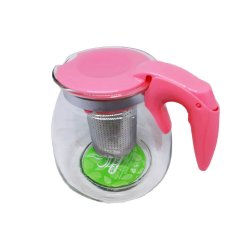 Ceainic cu Infuzor Shangyixin, Sticla, Inox, Plastic, Roz, Infuzor Ceai, Infuzor de Sticla, Ceainic de Sticla, Infuzor Ceai de Sticla, Ceainice cu Infuzor, Infuzor Ceainic, Infuzoare Ceainice, Infuzoare de Ceai, Ceainic de Sticla, Infuzor Cafea