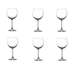 Set 6 Pahare din Sticla Incolora 655 ml, Pasabahce Enoteca, pentru Vin Rosu, cu Picior, Pahare Vin Rosu, Pasabahce Pahare, Bucatarie si Servire, Pahare Enoteca