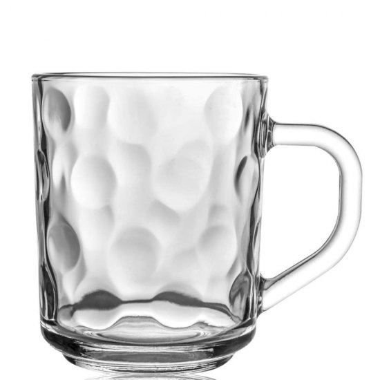 Set 3 Cani Incolore de Sticla Kandil, Model Cercuri in Sticla, 240 ml, Cani de Sticla, Cani Transparente, Cani pentru Apa, Cani de Apa, Set Cani, Cana de Sticla, Cana Transparenta, Cana de Apa, Cana Suc, Cana Bauturi, Cana Cafea, Cani Cafea, Cani Suc