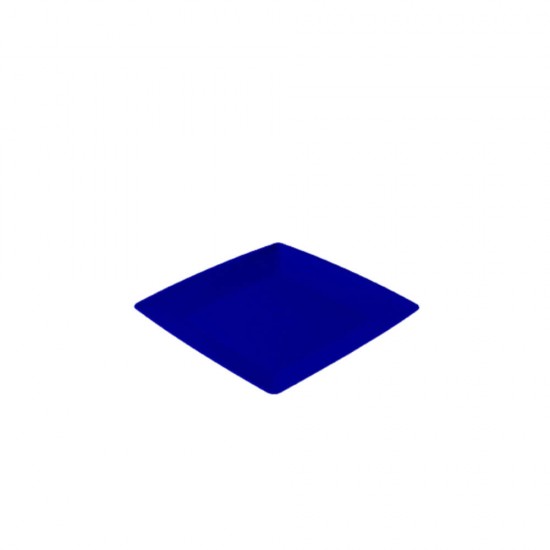 Farfurie Patrata Mare Sterk, 23x23x1.5 cm, Albastra, Farfurie, Farfurie Plastic, Farfurie din Plastic, Farfurie Mare, Farfurie Mare Plastic, Farfurie Sterk, Farfurie Mare Sterk, Farfuruie Plastic Sterk