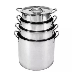 Set 4 Oale Inox cu Capac Votine, 24/26/28/30 cm, cu Manere de Prindere, Oala Inox, Set Oale Inox, Oale din Inox, Oale cu Capac, Oale din Inox cu Capac, Oale Bucatarie, Set Oale pentru Bucatarie, Oala din Inox, Oale Gatit, Oala Gatit, Oala pentru Bucatarie