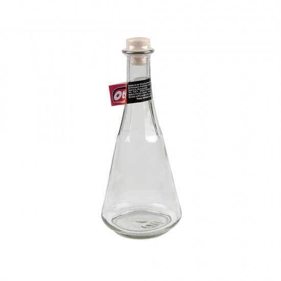 Toi Sticla cu Dop Sigilat OTI, 1L, Culoare Transparenta, Toi Romanesc cu Dop Pluta, Toi Traditional, Toi Traditional cu Dop Pluta, Toi Romanesc 1L, Toi cu Dop Pluta pentru Bauturi, Toiuri Traditionale