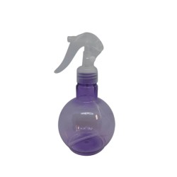 Flacon Pulverizator, 330 ml, Plastic Transparent/Mov, Pulverizator, Recipient Plastic pentru Pulverizare, Spray Pulverizator 330 ml, Flacon Spray pentru Pulverizare, Recipiente Spray pentru Pulverizare