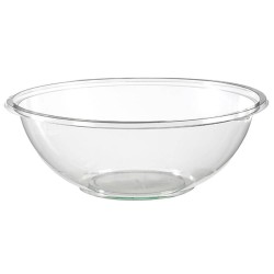 Bol Unica Folosinta, 155x50 mm, 50 Buc/Set, 610 ml, Plastic Transparent, Boluri de Unica Folosinta pentru Salata OTI, Boluri din Plastic pentru Salata, Boluri fara Capac, Boluri pentru Catering, Boluri Plastic pentru Cantine, Boluri Plastic Pizzerii