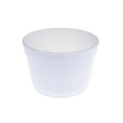 Boluri Supa, 340 ml, 100 Buc/Set, Polistiren Expandat, Culoare Alba, Bol Supa Unica Folosinta, Bol din Polistiren Expandat, Boluri Polistiren, Boluri Termoizolante, Boluri Unica Folosinta Supa, Ambalaje Catering, Set Boluri Polistiren Expandat