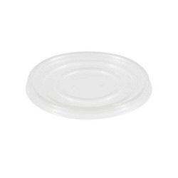 Capace Plastic Bol de Supa, 100 Buc/Set, Transparente, Capace din Plastic pentru Boluri Polistiren, Capac pentru Bol de Supa, Capace Boluri Polistiren, Capac din Plastic pentru Boluri de Supa