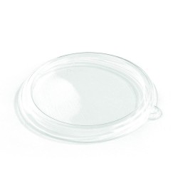 Capace Plastic Bol de Salata, Diametru 15.5 cm, 50 Buc/Set, Capace din Plastic pentru Boluri, Capac pentru Bol de Salata, Capace Boluri Catering, Capac din Plastic pentru Boluri de Salata