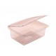 Caserole Capac Atasat, 205x150x70 mm, 100 Buc/Set, 1750 ml, Plastic Transparent, Caserole de Unica Folosinta, Caserole cu Capac din Plastic, Caserole din Plastic, Caserole Catering, Caserola cu Capac, Caserole din Plastic Unica Folosinta