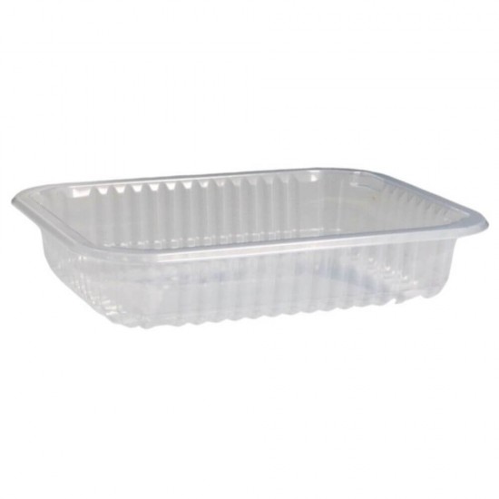Set 800 Caserole, 187x137x36 mm, Plastic Transparent, Caserola Rectangulara, Caserole de Unica Folosinta, Caserole pentru Fructe, Caserole din Plastic, Caserole din Plastic Unica Folosinta