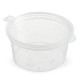 Set 50 Sosiere Capac Atasat, 30 ml, Plastic Transparent, Sosiere de Unica Folosinta, Sosiere cu Capac din Plastic, Sosiere Mici din Plastic, Sosiere din Plastic, Sosiere Catering, Sosiera cu Capac, Sosiere din Plastic Unica Folosinta